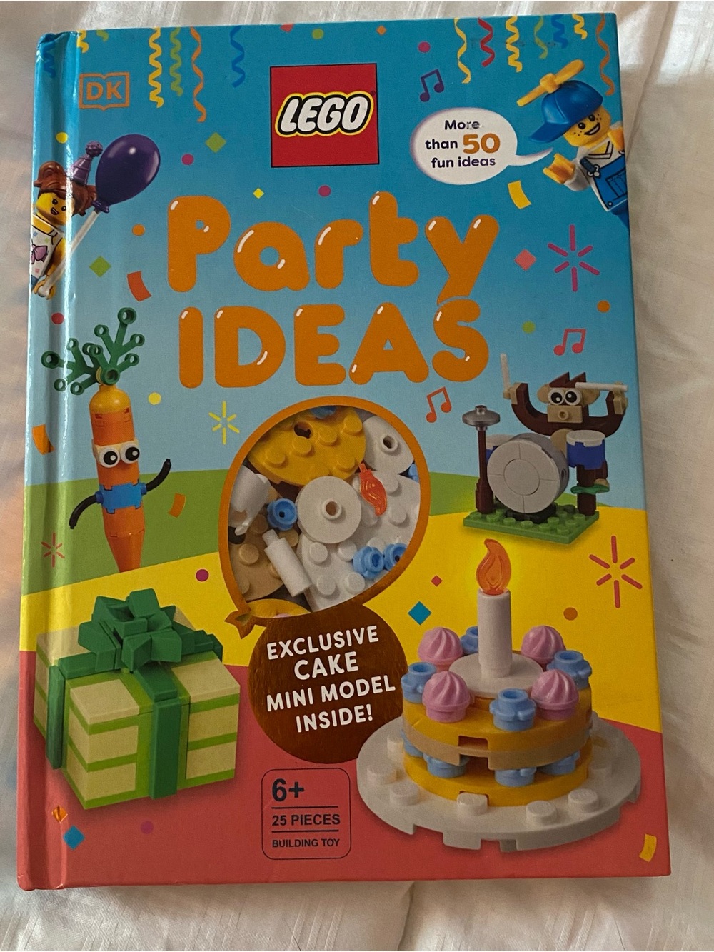 Lego Party Ideas Hardcover Book Ages 6+ Creations Building Fun Toys Kids LEGO